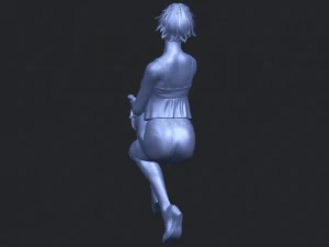 naked girl h06 3D Print Model