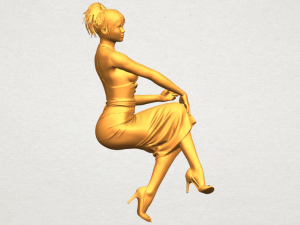 naked girl h07 Modello di stampa 3D