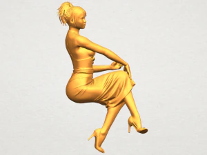 naked girl h07 3D Print Model