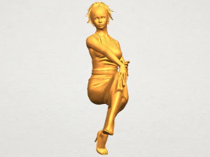 naked girl h07 3D Print Model