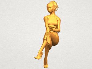 naked girl h07 Modello di stampa 3D