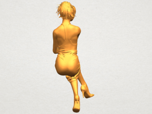 naked girl h07 Modello di stampa 3D
