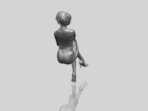 naked girl h07 Modello di stampa 3D