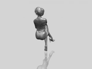 naked girl h07 3D Print Model