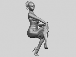 naked girl h07 Modello di stampa 3D