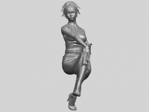 naked girl h07 Modello di stampa 3D
