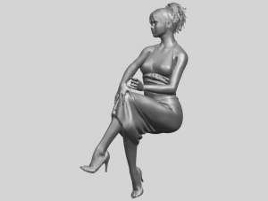 naked girl h07 Modello di stampa 3D
