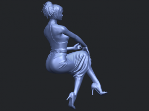 naked girl h07 Modello di stampa 3D
