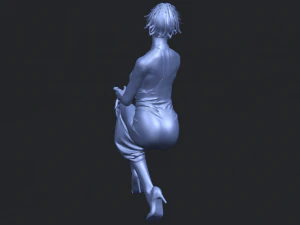 naked girl h07 3D Print Model
