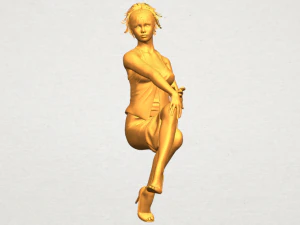 naked girl h08 3D Print Model