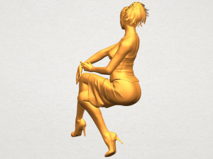naked girl h08 3D Принт Модель