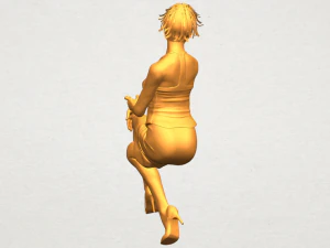 naked girl h08 3D Print Model