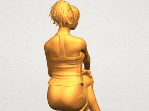 naked girl h08 3D Принт Модель
