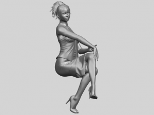 naked girl h08 3D Принт Модель