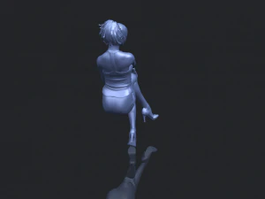 naked girl h08 3D Print Model