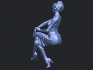 naked girl h08 3D Принт Модель