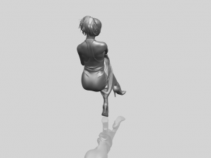 naked girl h09 3D-Druckmodell
