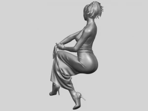 naked girl h09 3D Print Model