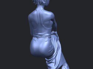 naked girl h09 3D-Druckmodell