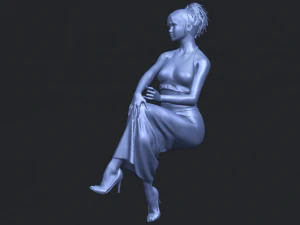 naked girl h09 3D Print Model