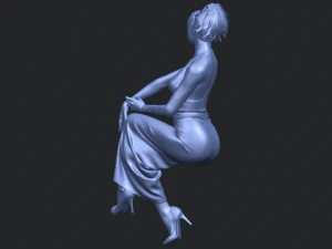 naked girl h09 3D Print Model