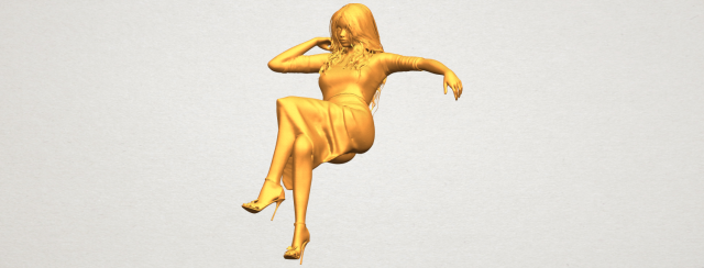 naked girl i01 Modèles 3D en vedette .c4d .max .obj .3ds .fbx .stl .blend 