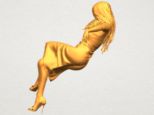 naked girl i01 Modèles 3D en vedette