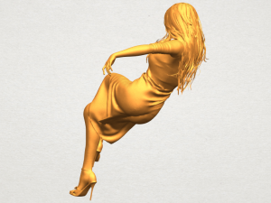 naked girl i01 Modèles 3D en vedette