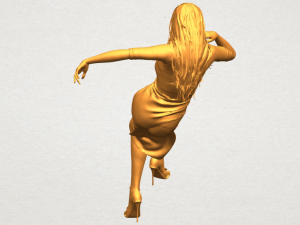 naked girl i01 Modèles 3D en vedette