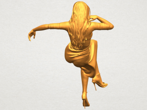 naked girl i01 Modèles 3D en vedette