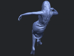 naked girl i01 Modèles 3D en vedette