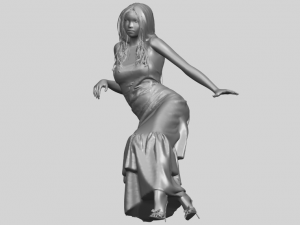 naked girl i02 3D Принт Модель
