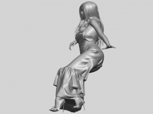 naked girl i02 3D Принт Модель