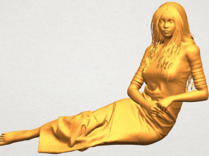 naked girl i04 Model Cetak 3D