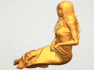 naked girl i04 Model Cetak 3D