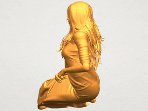 naked girl i04 3D Print Model