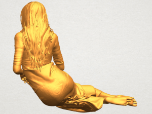 naked girl i04 Model Cetak 3D