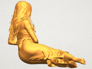 naked girl i04 3D Print Model