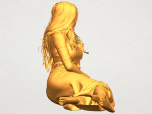 naked girl i04 3D Print Model