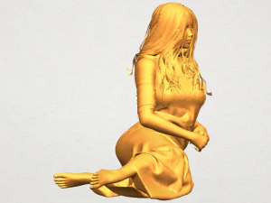 naked girl i04 3D Print Model