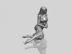 naked girl i04 Model Cetak 3D