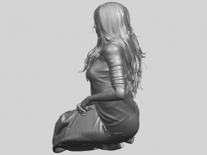 naked girl i04 Model Cetak 3D