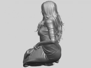 naked girl i04 3D Print Model