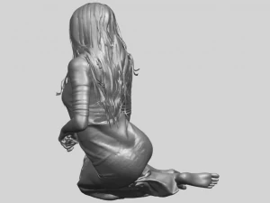 naked girl i04 3D Print Model