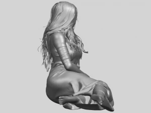 naked girl i04 3D Print Model