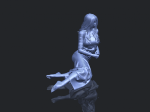 naked girl i04 Model Cetak 3D
