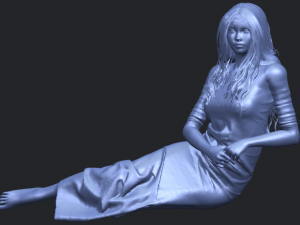 naked girl i04 Model Cetak 3D