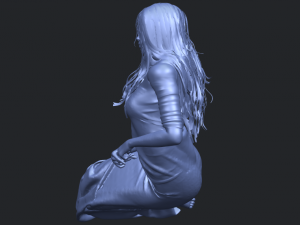naked girl i04 Model Cetak 3D