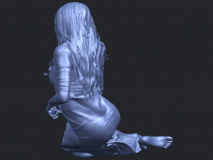 naked girl i04 Model Cetak 3D