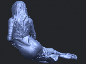 naked girl i04 Model Cetak 3D